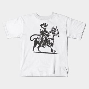 Cowboy Capuchin Kids T-Shirt